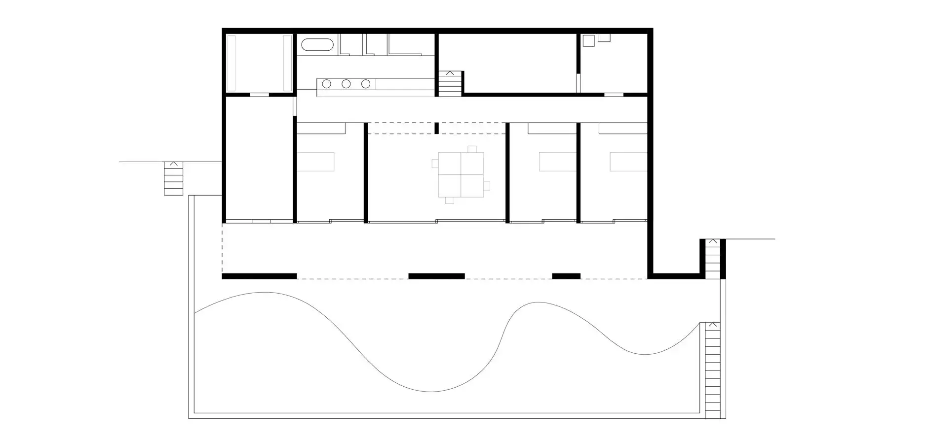 B95 HP Grundriss Untergeschoss