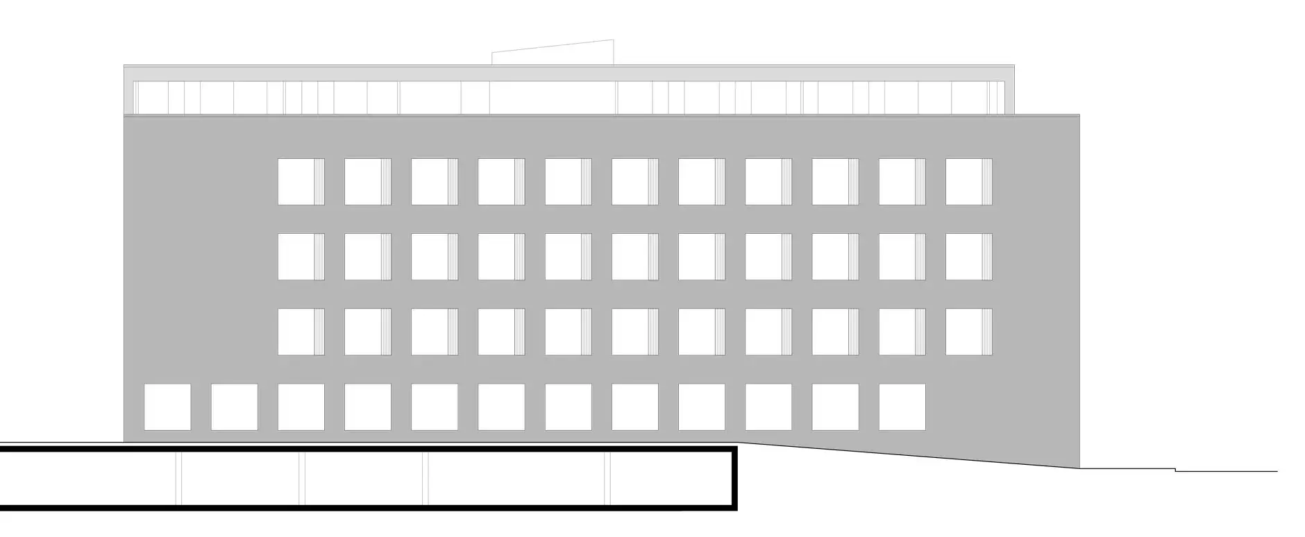 C15 HP Fassade West
