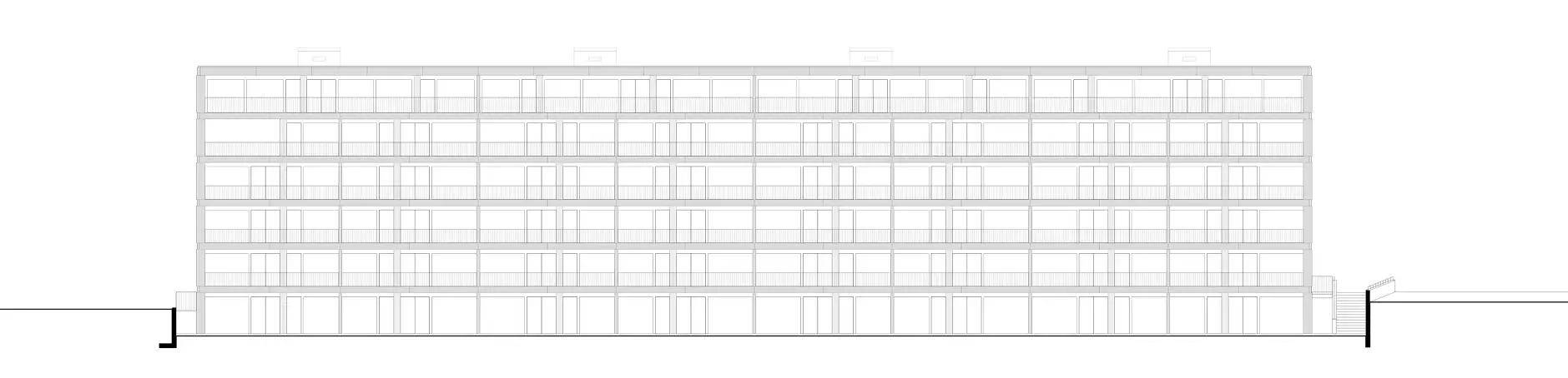 C93 B HP Haus 11 Fassade West