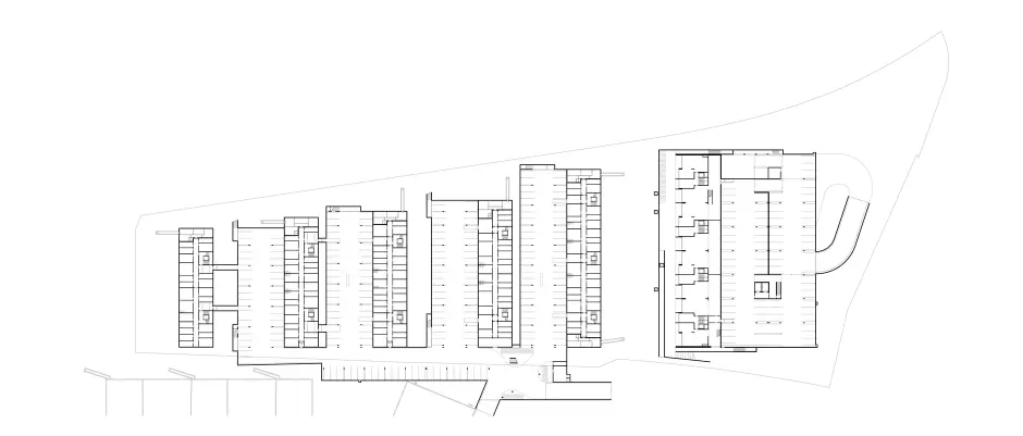 C93 B HP Gesamtplan Grundriss Einstellhalle