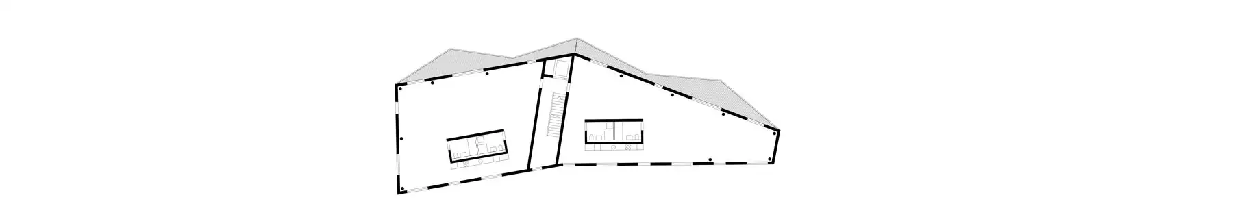 D25 HP Haus B Grundriss 1 3 Obergeschoss