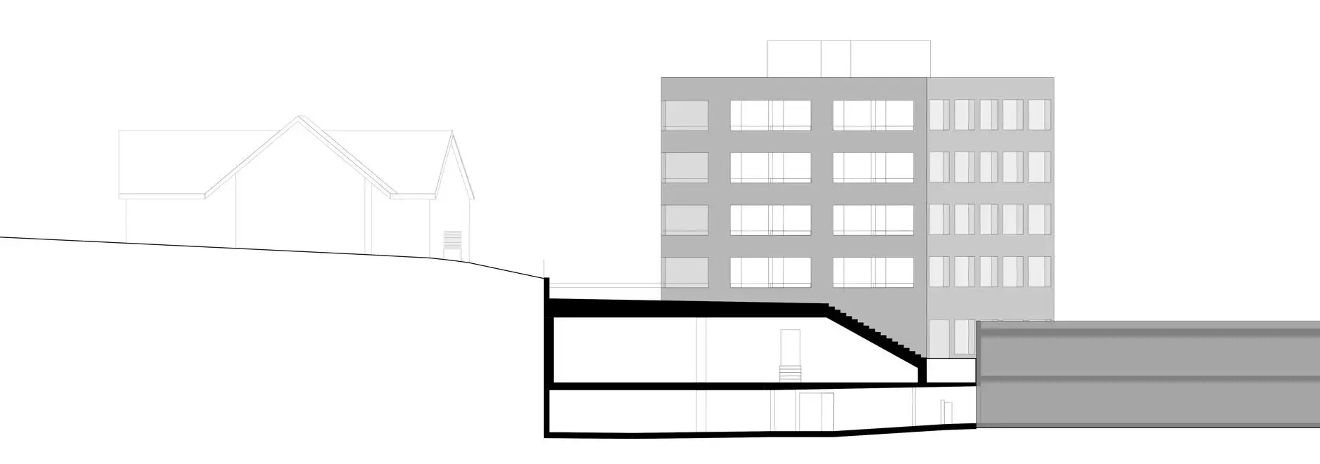E01 B HP Fassade Südost