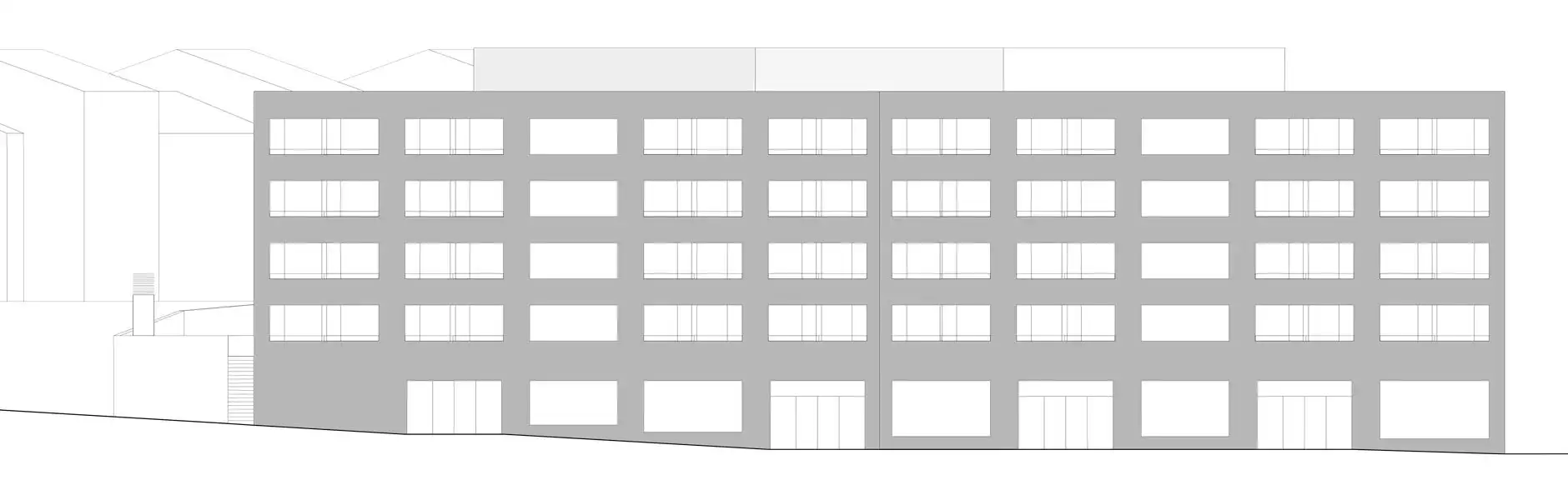 E01 B HP Fassade Nordost
