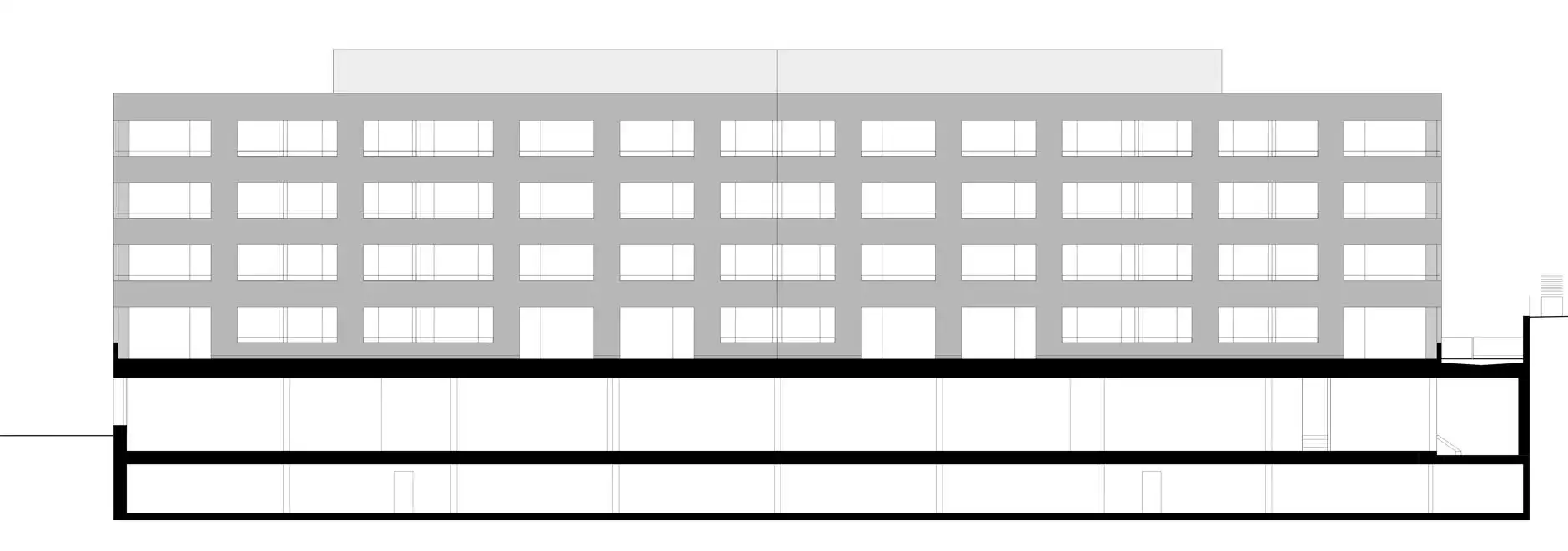 E01 B HP Fassade Südwest