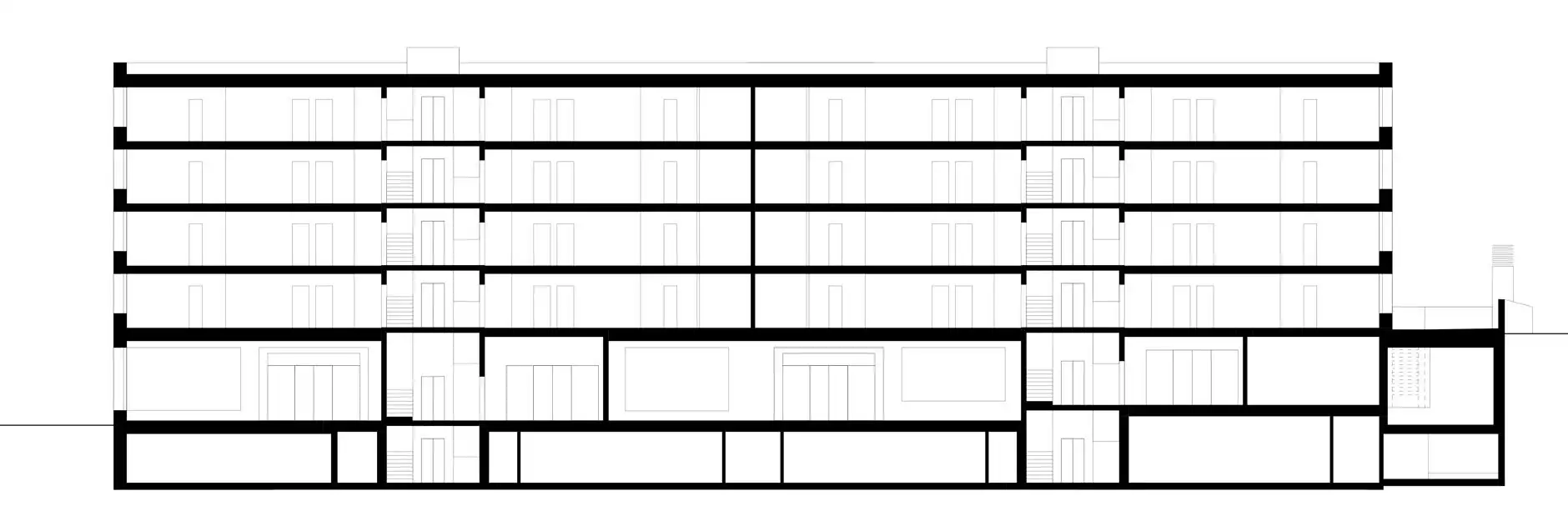 E01 B HP Längsschnitt