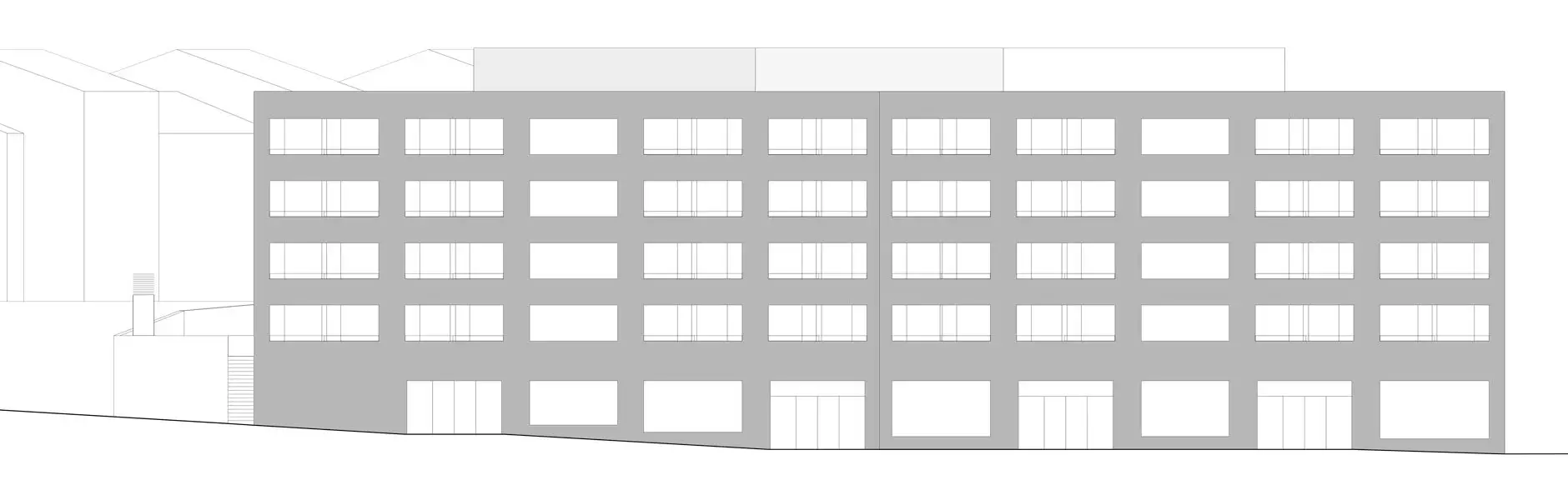 E01 B HP Fassade Nordost