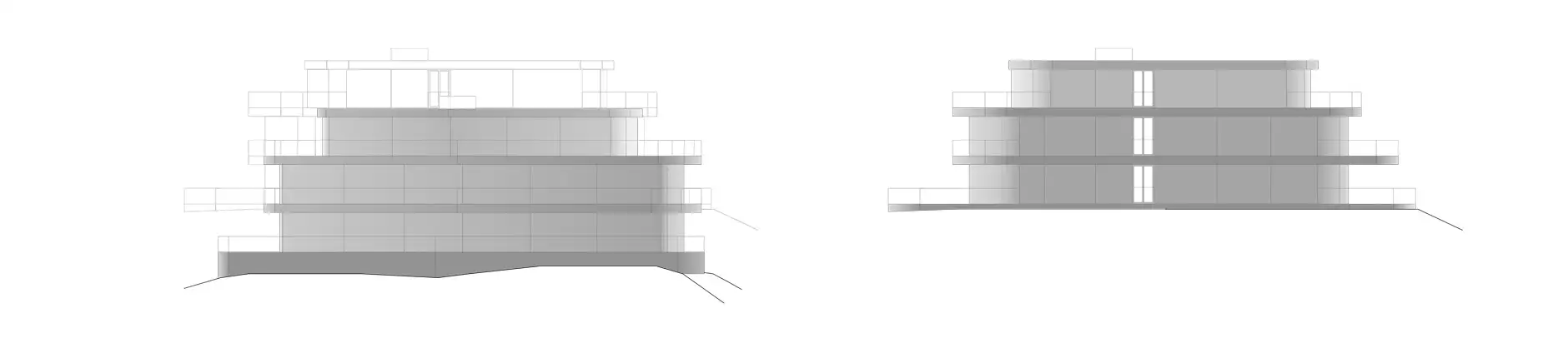 E45 HP Fassaden West