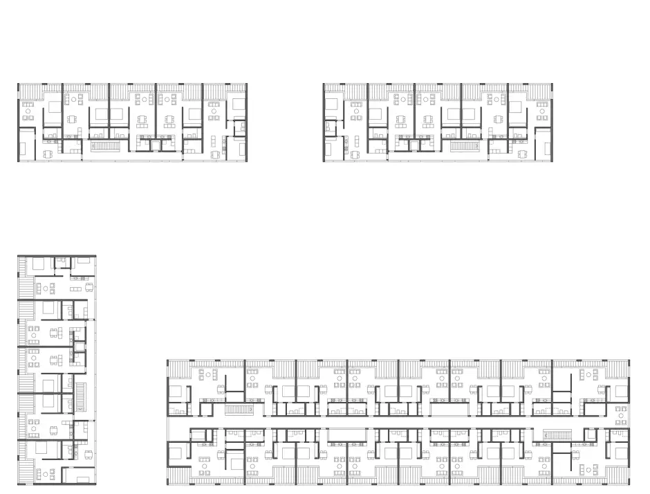 E61 HP Grundriss Obergeschosse