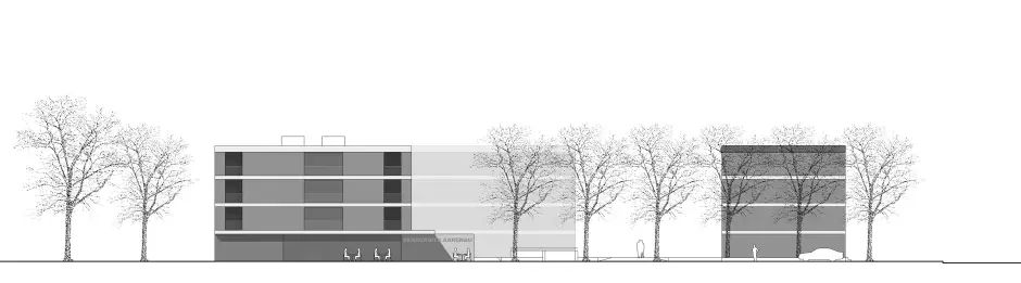 E61 HP Fassade West