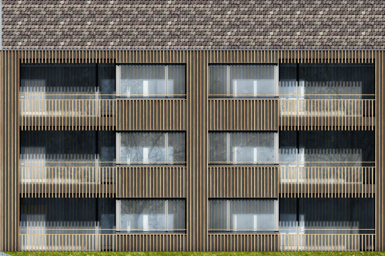E88 Visualisierung Aussen Fassade
