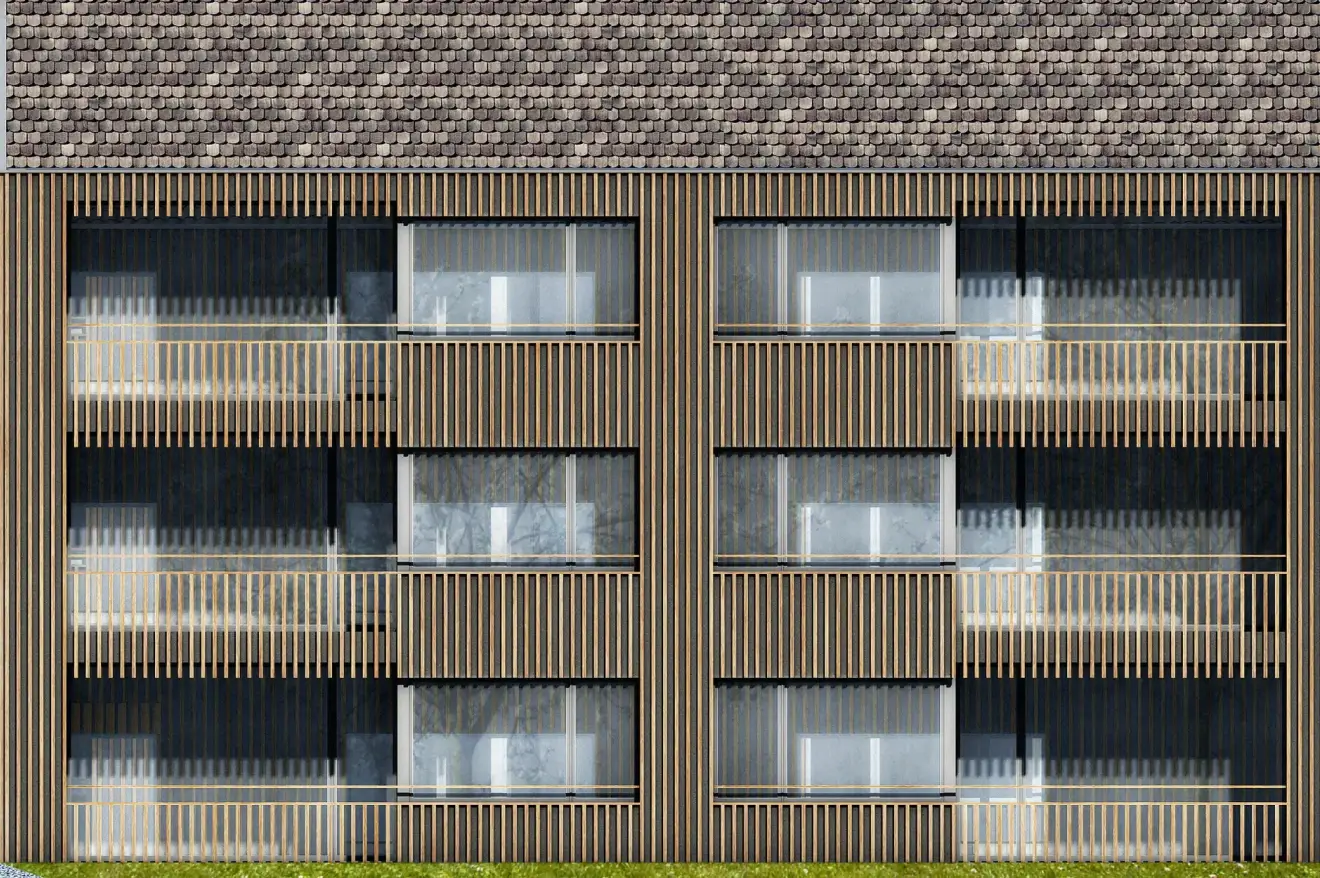 E88 Visualisierung Aussen Fassade