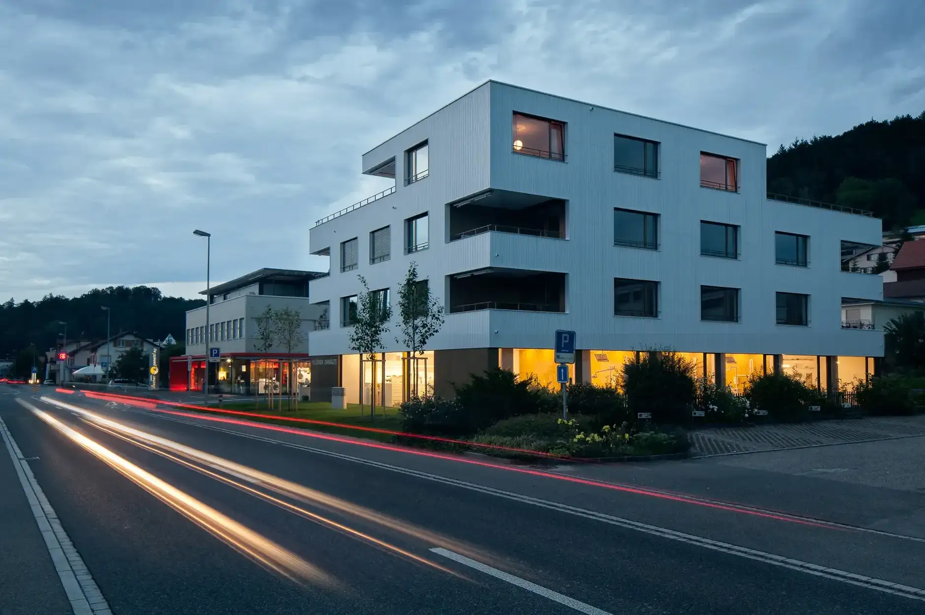 F16 Foto Aussen Gebäude Nacht