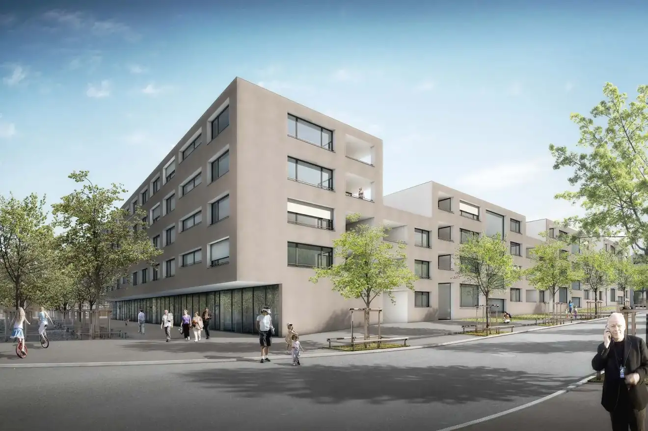 F23 Visualisierung Aussen Strasse