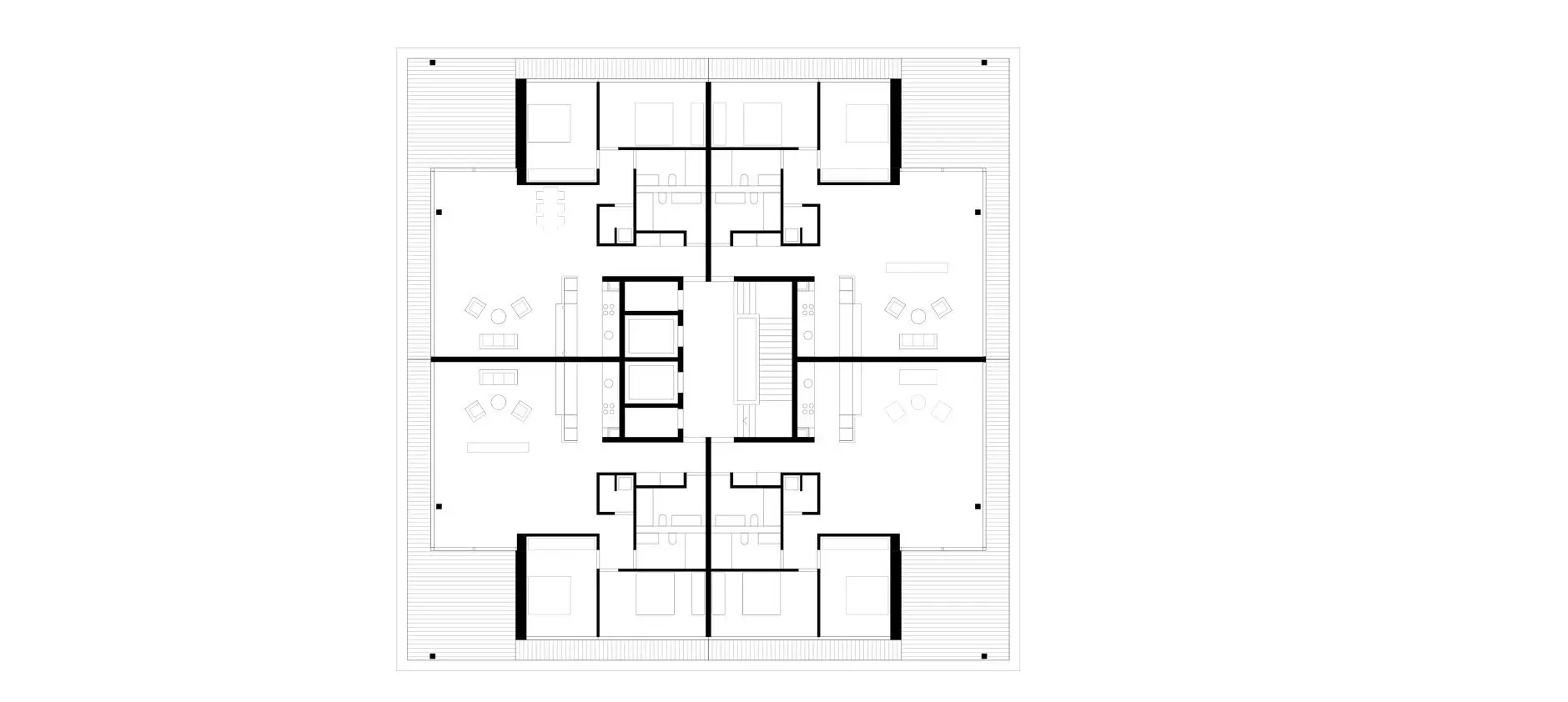 F26 HP Grundriss 4 Obergeschoss