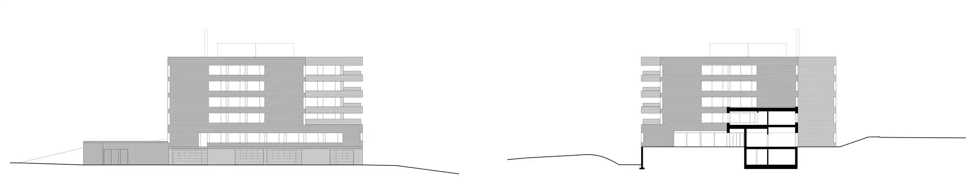 F33 HP Fassaden Nord und Süd