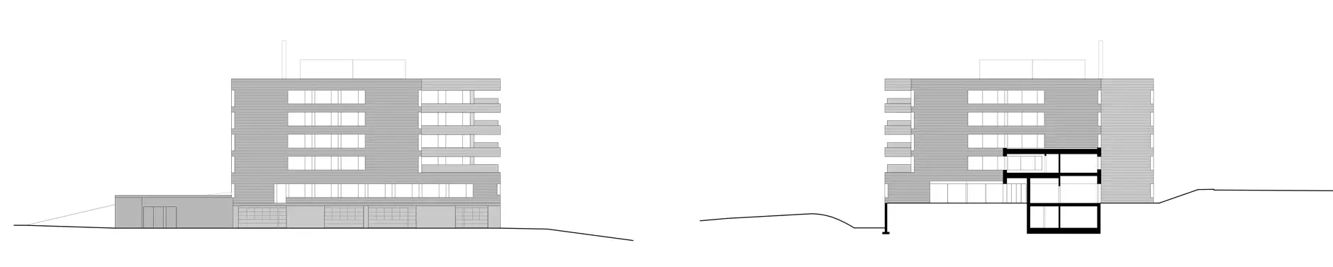 F33 HP Fassaden Nord und Süd