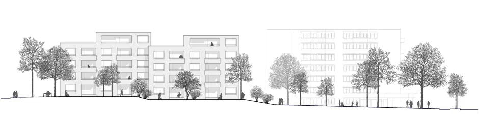 F61 HP Fassade West