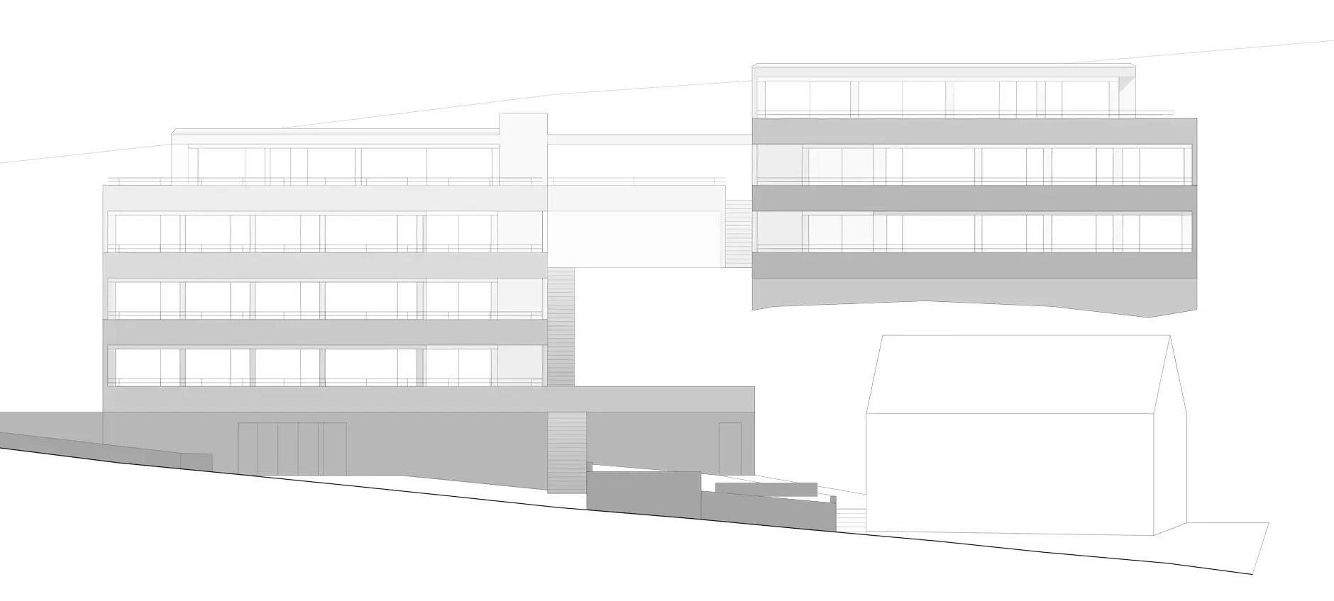 F65 HP Fassade Süd