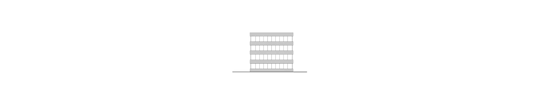 F68 HP Kopfbau Fassade Süd