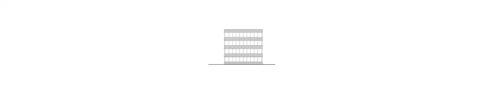 F68 HP Kopfbau Fassade Süd