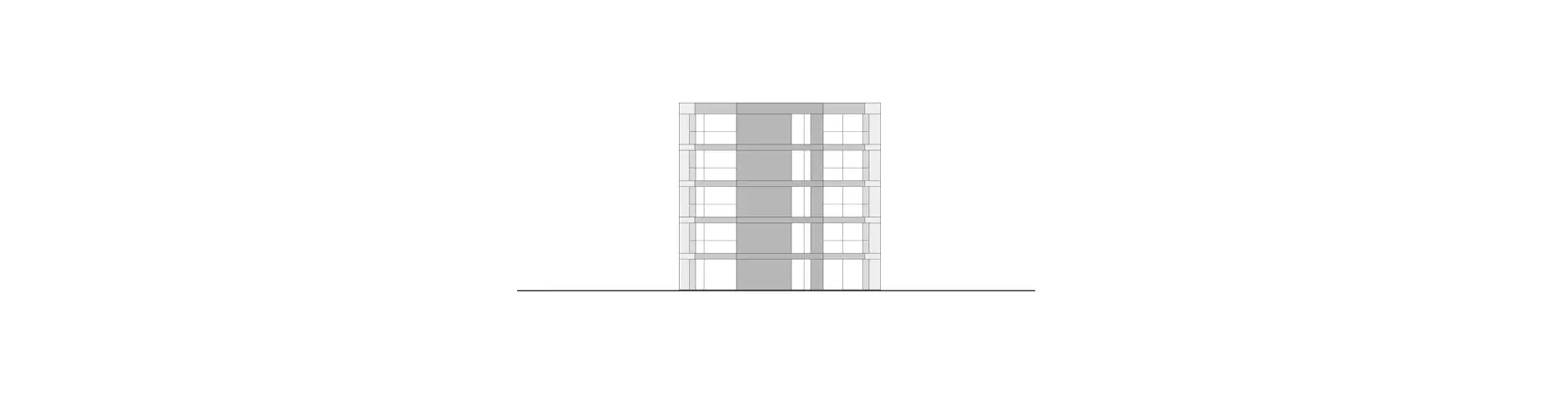 F91 HP Fassade Süd Haus A B