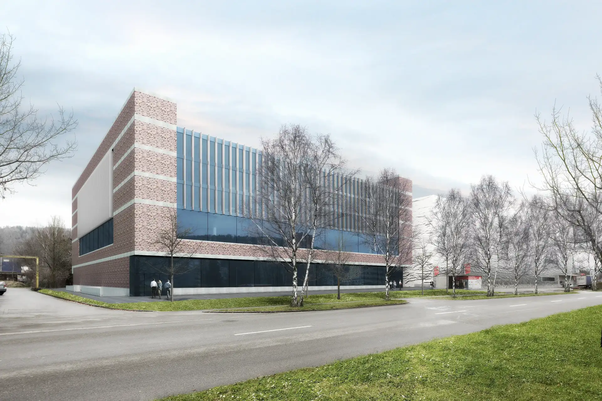 F95 Visualisierung Aussen Strasse