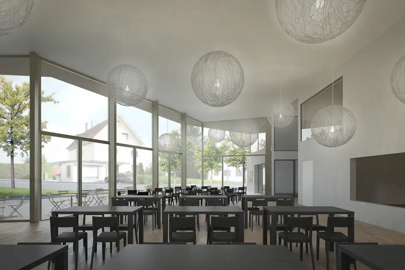 G02 Visualisierung Innen Restaurant