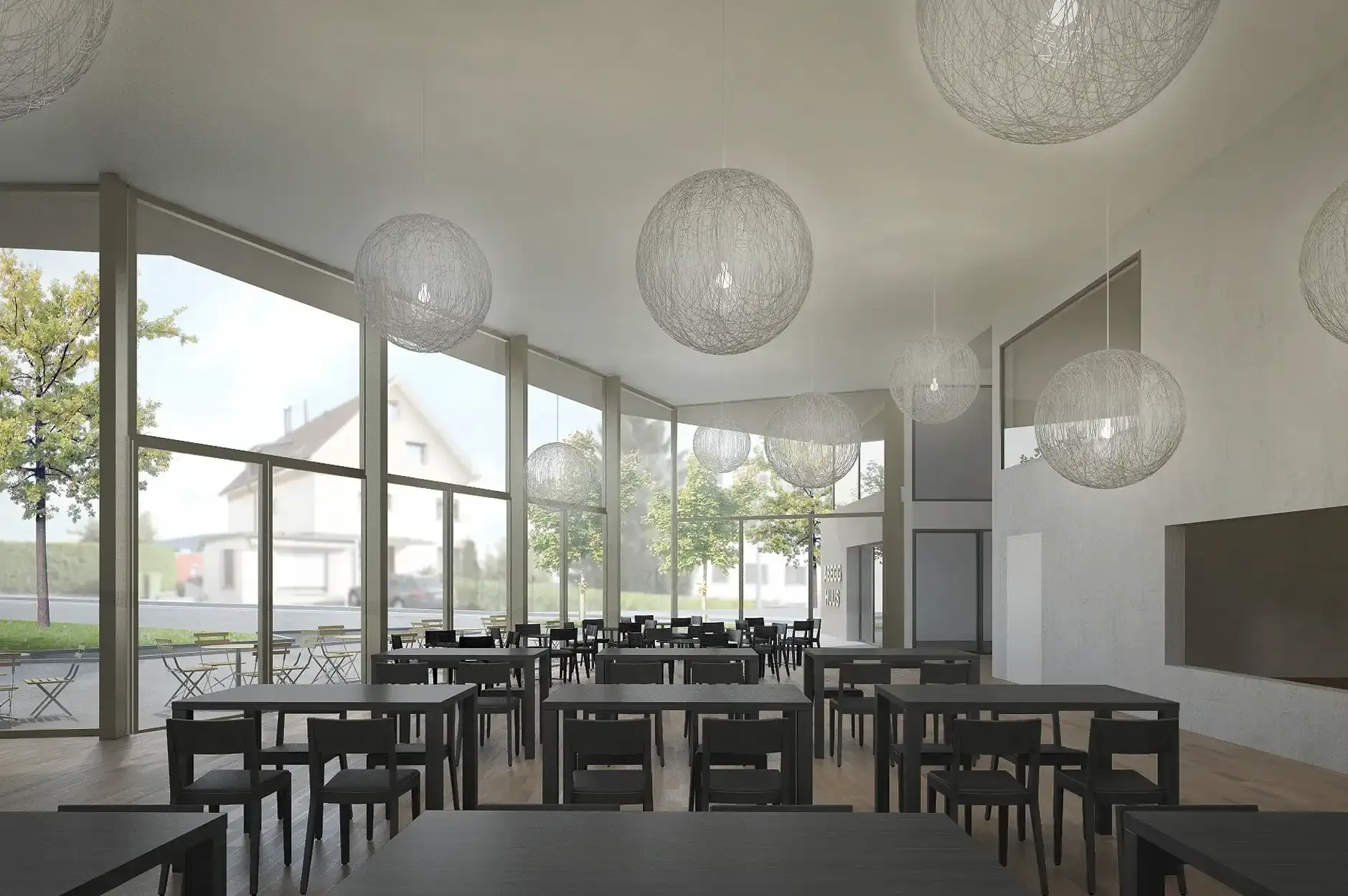 G02 Visualisierung Innen Restaurant