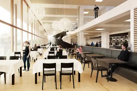 G03 Visualisierung Innen Restaurant