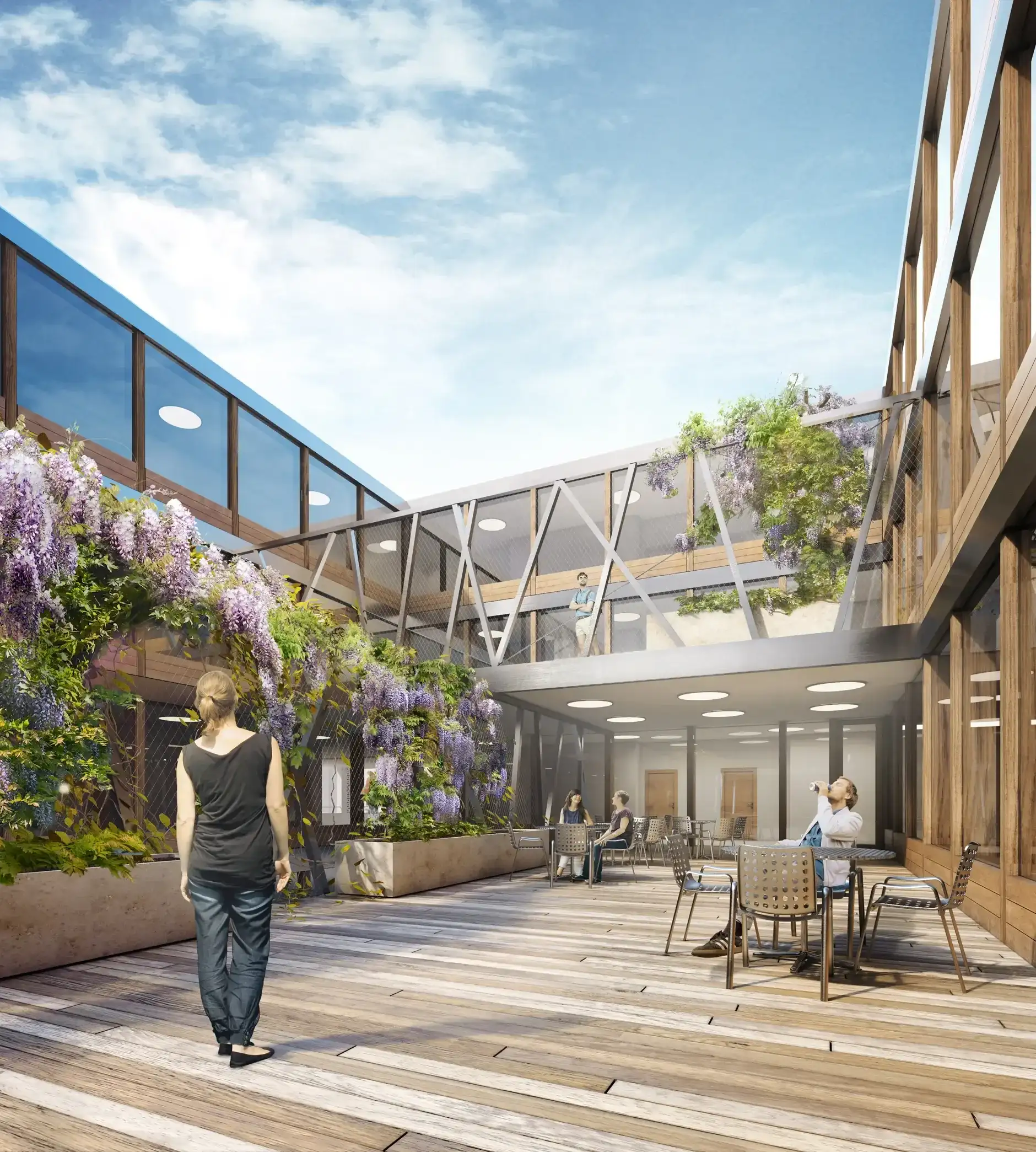 G09 Visualisierung Innen Innenhof