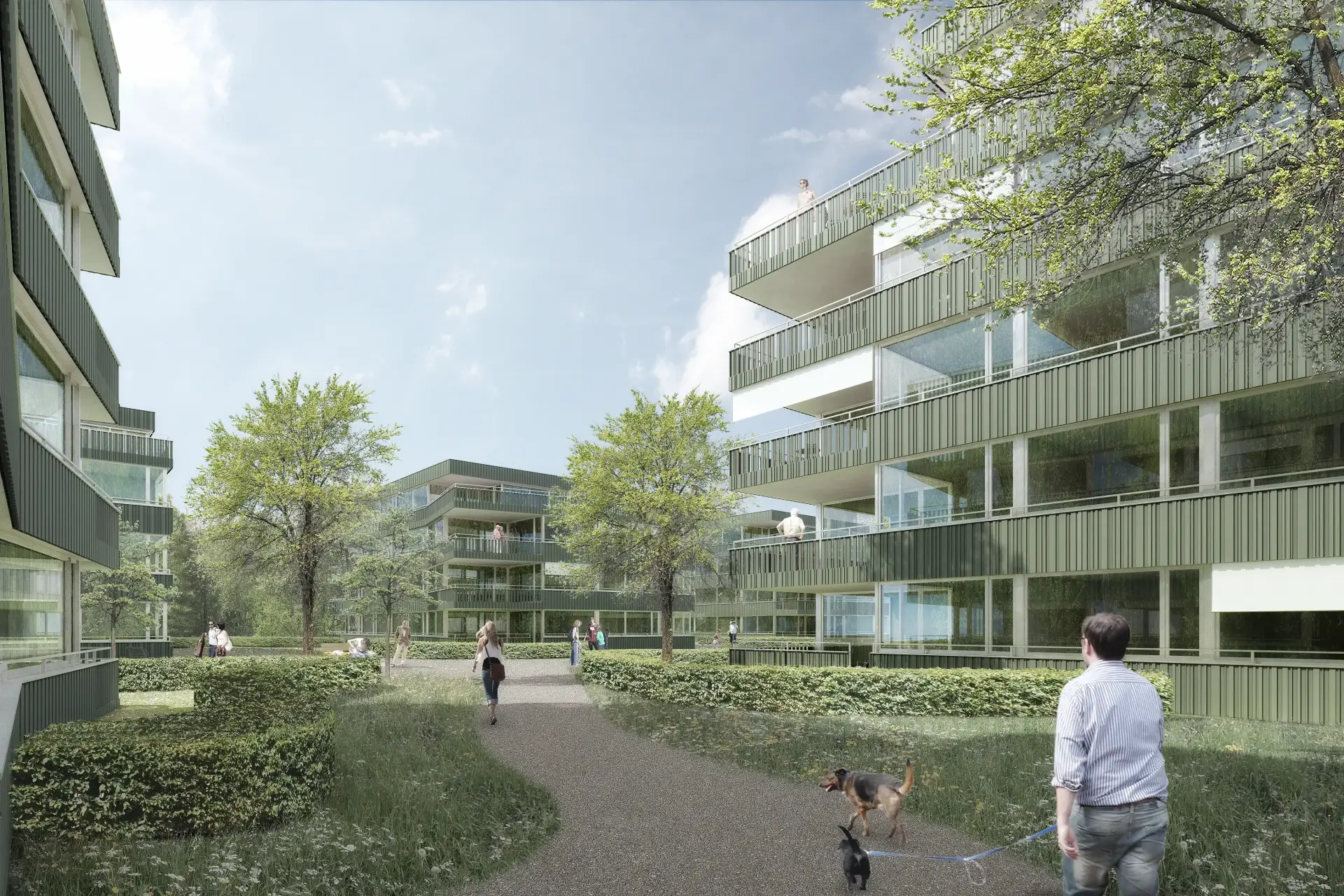 G26 Visualisierung Aussen Innenhof