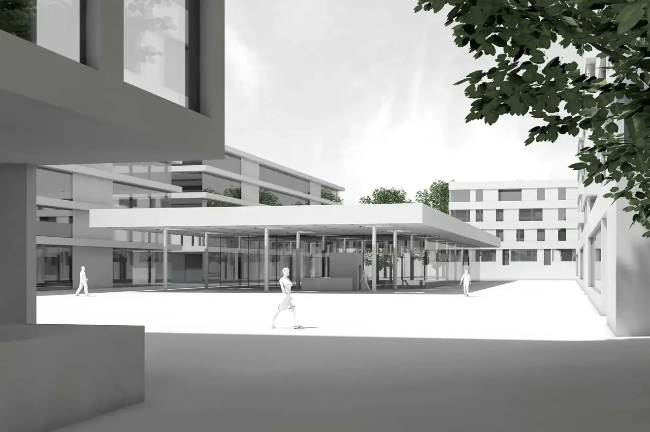 G30 Visualisierung Aussen Schwarz Weiss