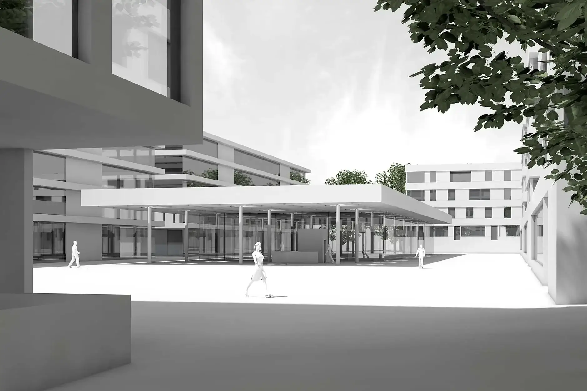 G30 Visualisierung Aussen Schwarz Weiss