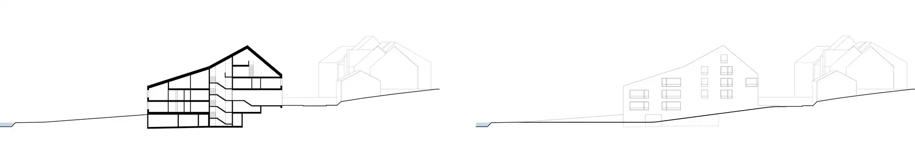 G31 HP Längsschnitt Fassade Ost