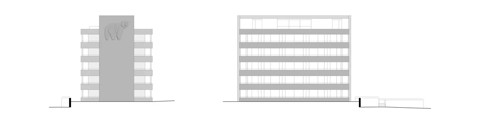 G44 HP Fassaden Haus A Süd West