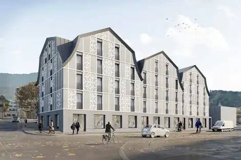 G46 Visualisierung Aussen Strasse