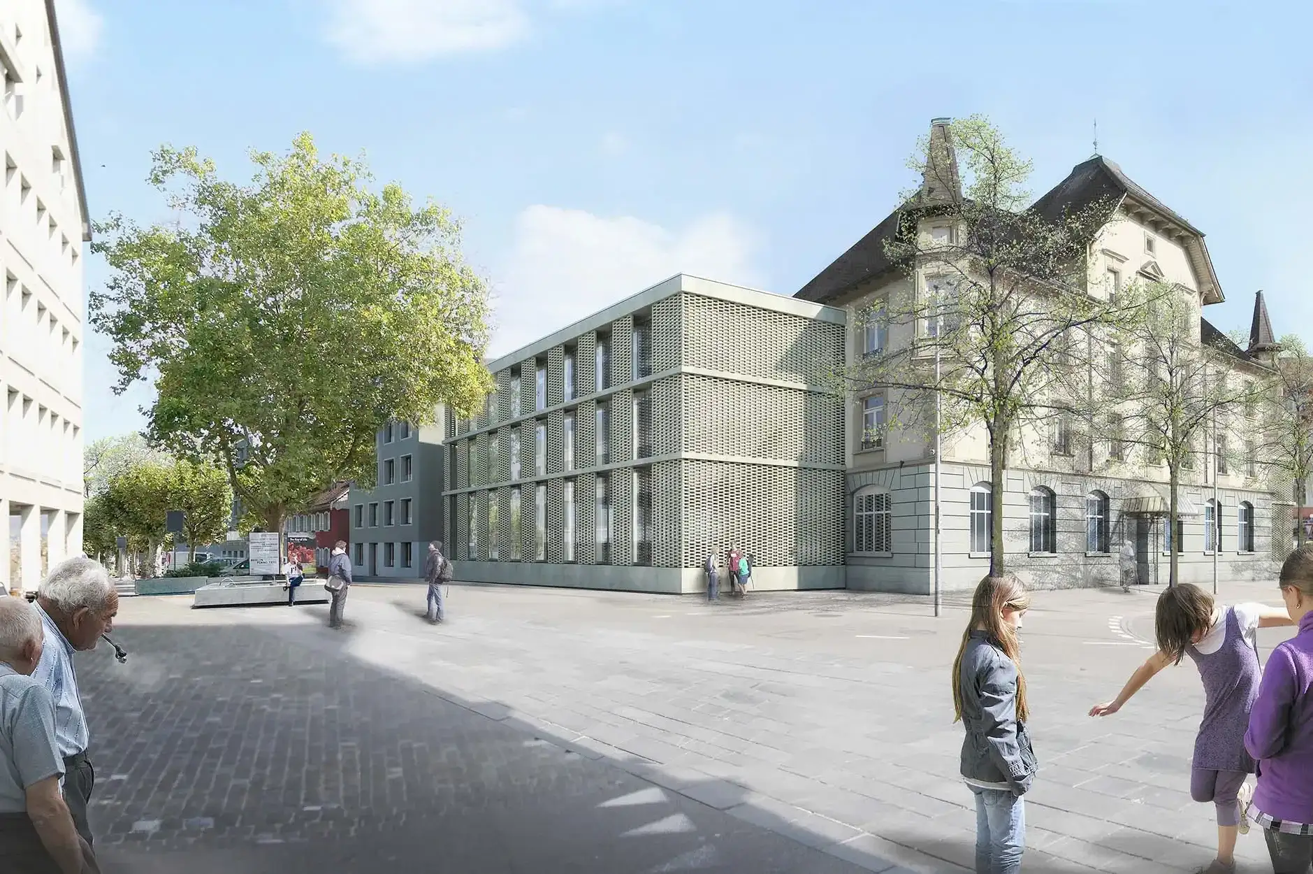 G49 Visualisierung Aussen Strasse