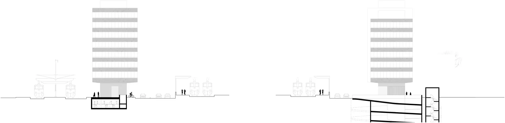 G66 HP Fassaden Ost und West
