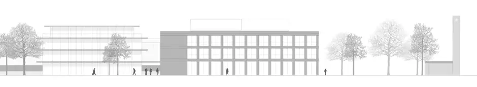 G68 HP Fassade Ost Büroneubau