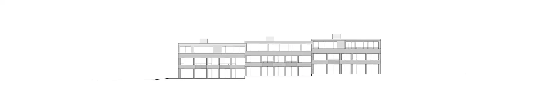 G72 HP Haus B Westfassade