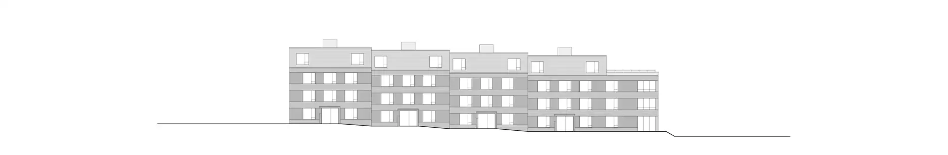 G72 HP Haus C Nordfassade