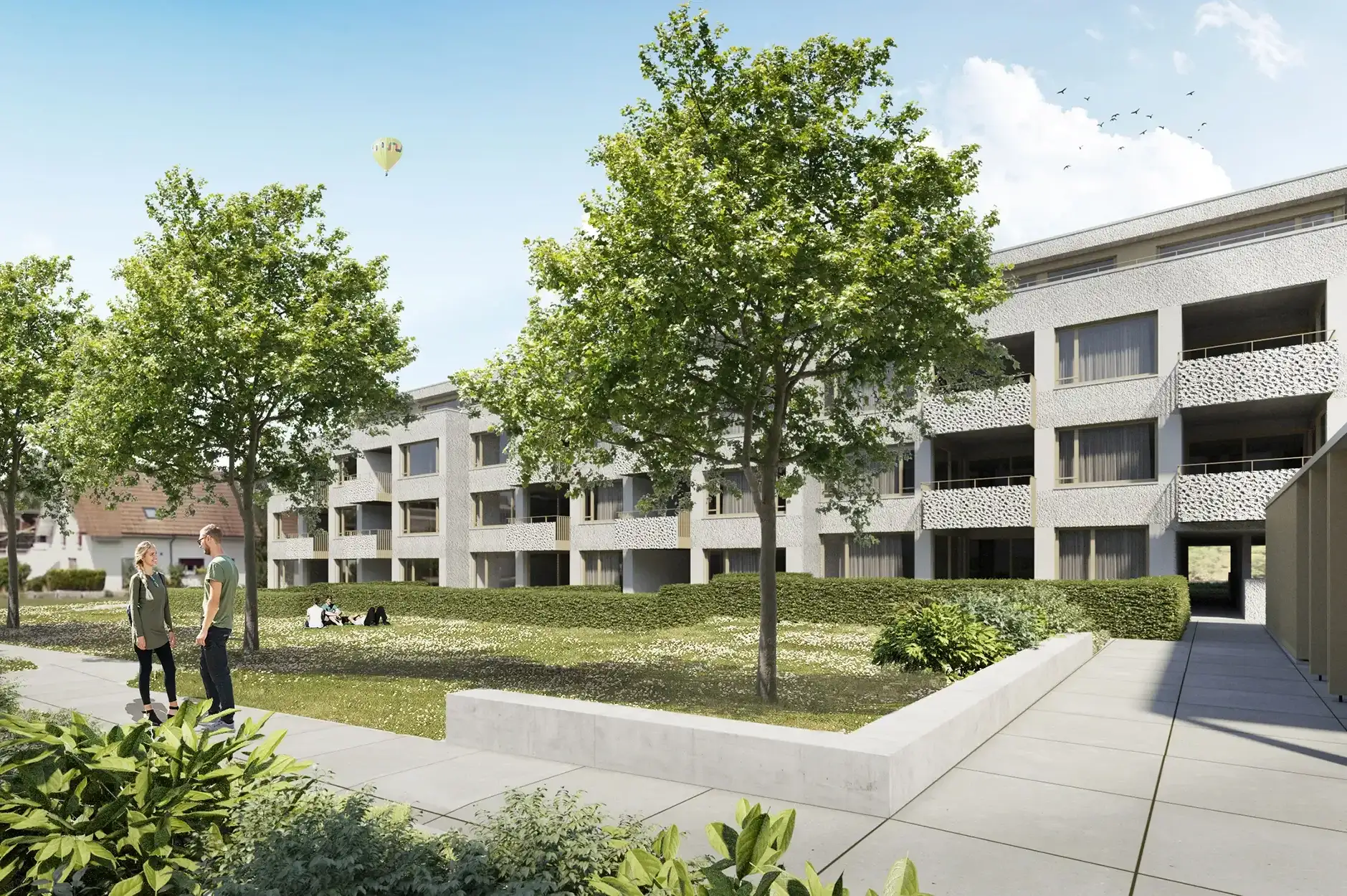 G72 Visualisierung Aussen Wiese