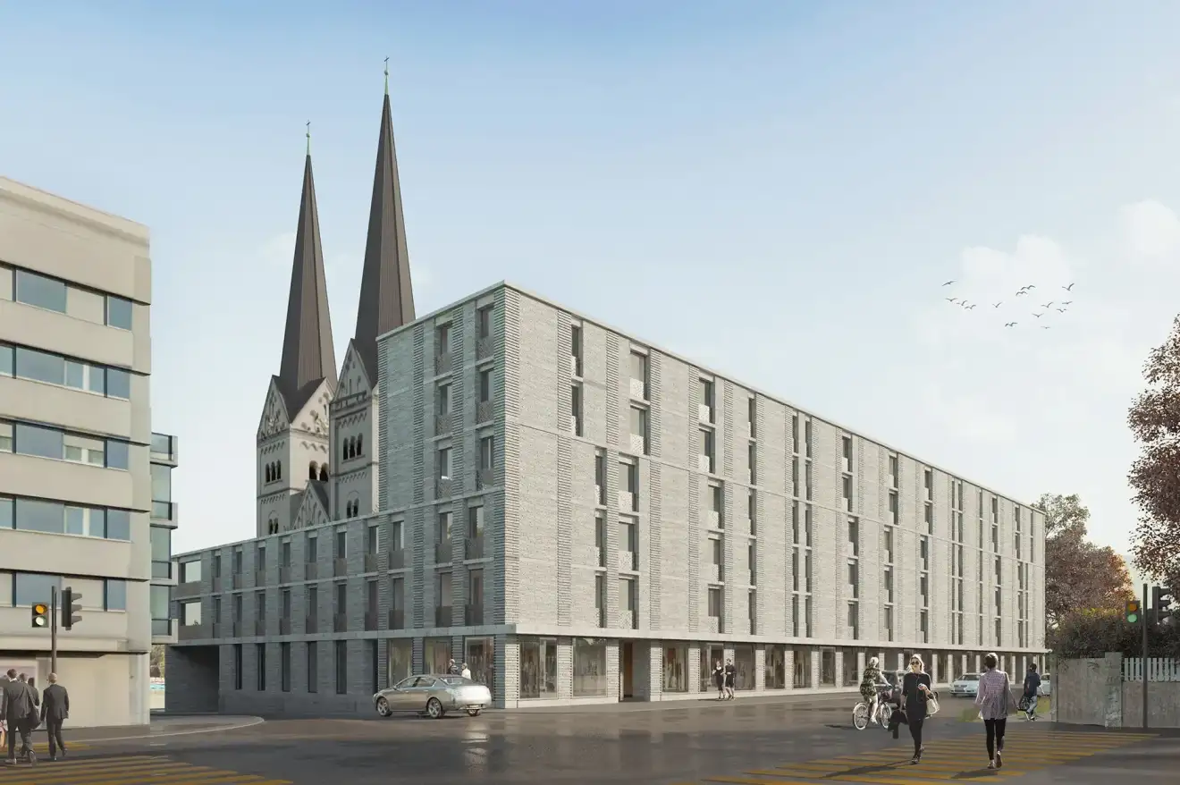 G98 Visualisierung Aussen Kirche