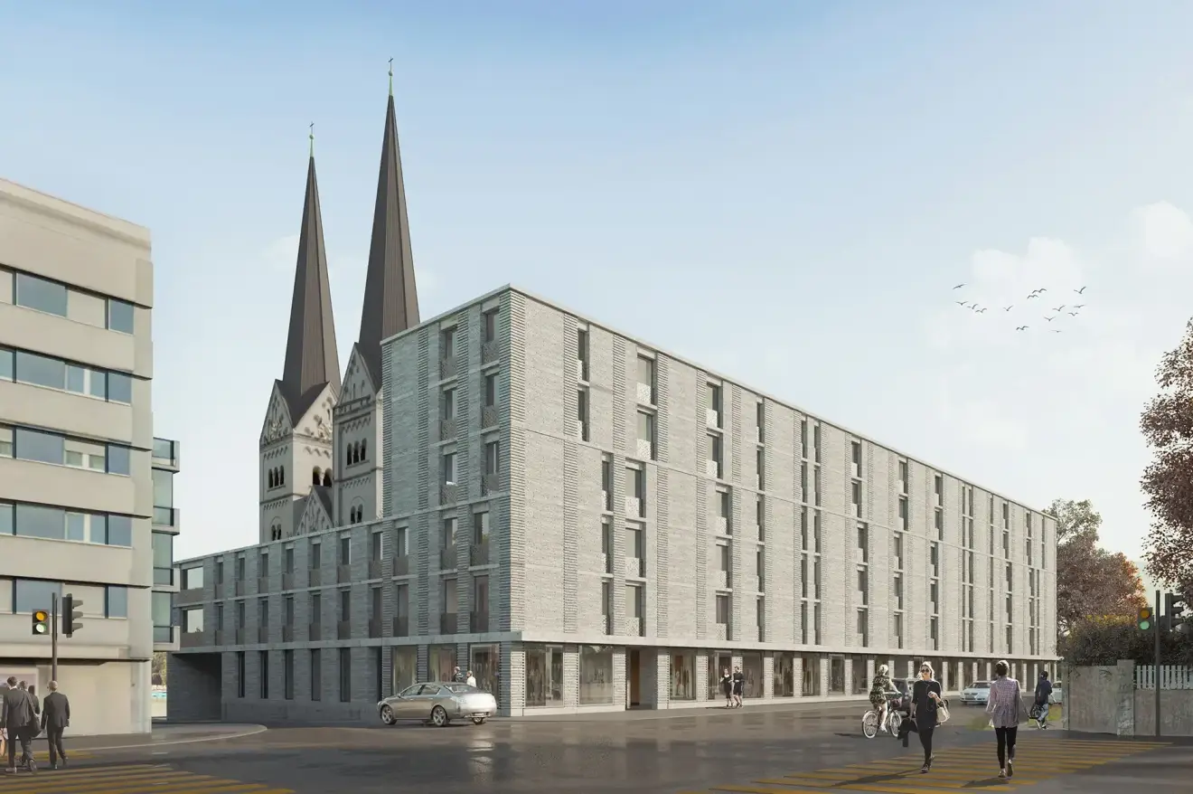 G98 Visualisierung Aussen Kirche