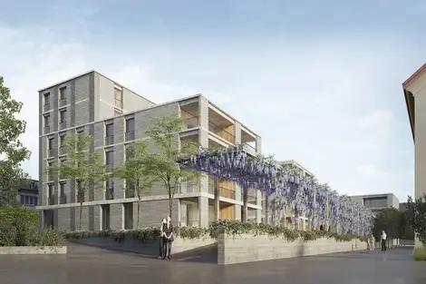 G98 Visualisierung Aussen Erschliessung Fusswege