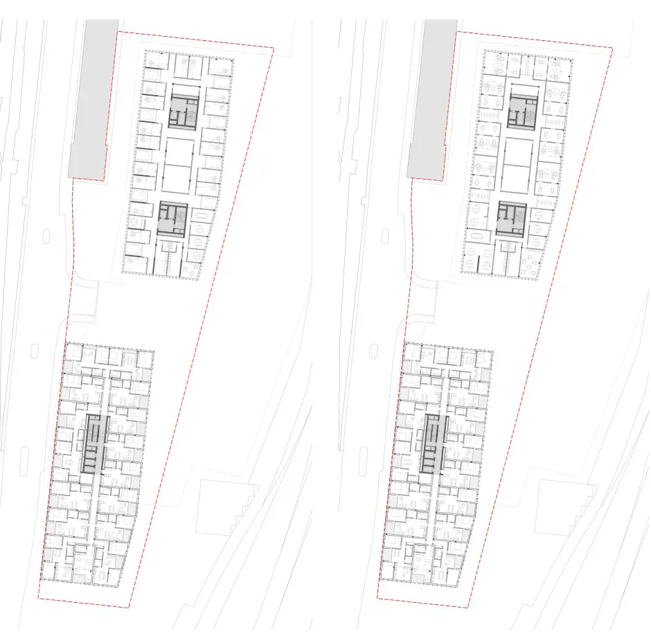 H11 HP Grundriss 3 4 Obergeschoss