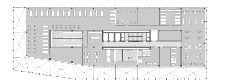 H11 HP Grundriss 1 Obergeschoss Gebäude XII