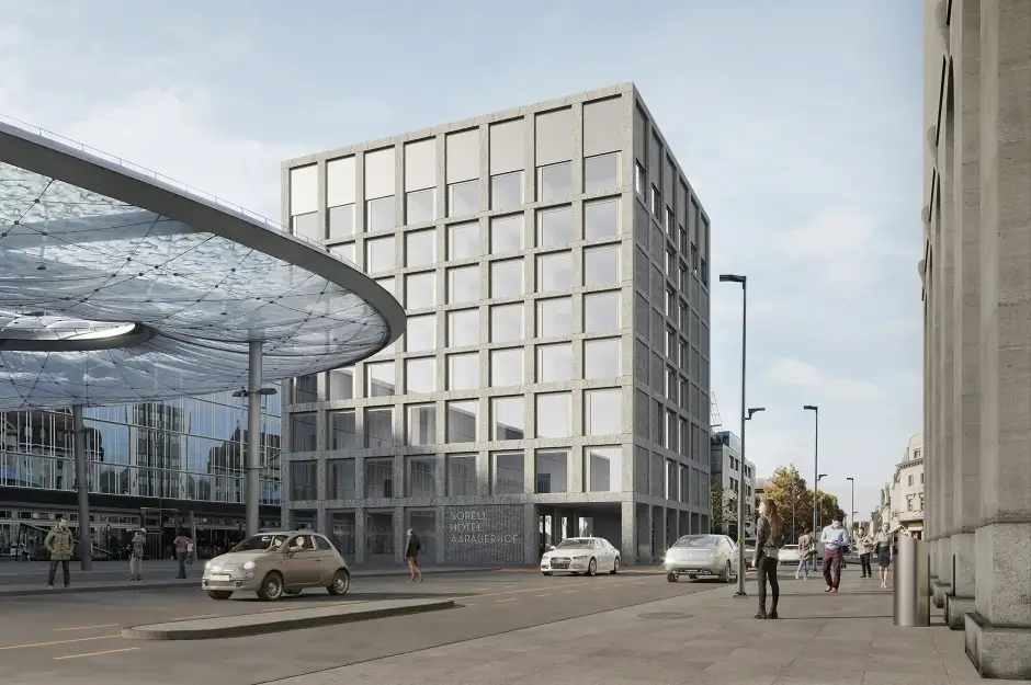 H13 Visualisierung Aussen Bahnhofstrasse