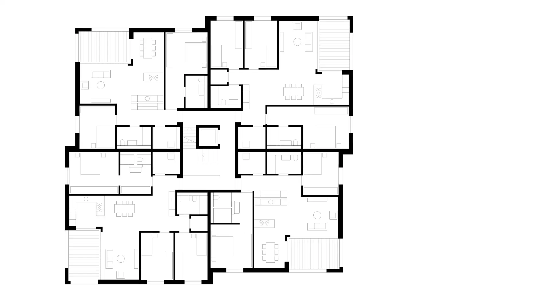 H32 HP Haus A Grundriss 1 3 Obergeschoss