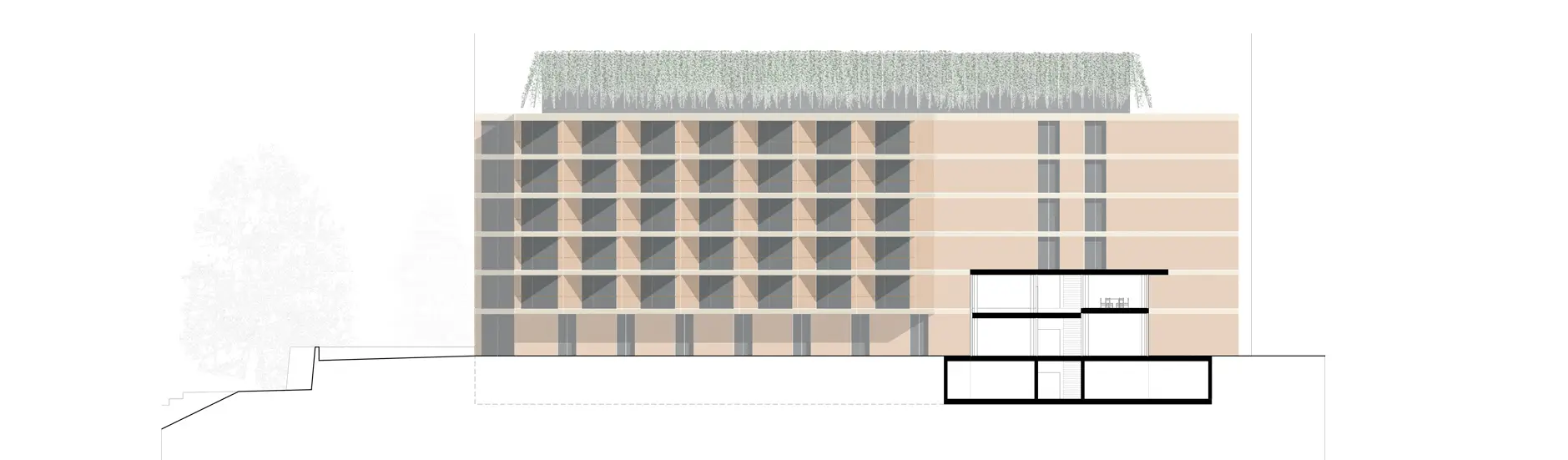 H35 HP Fassade Südwest
